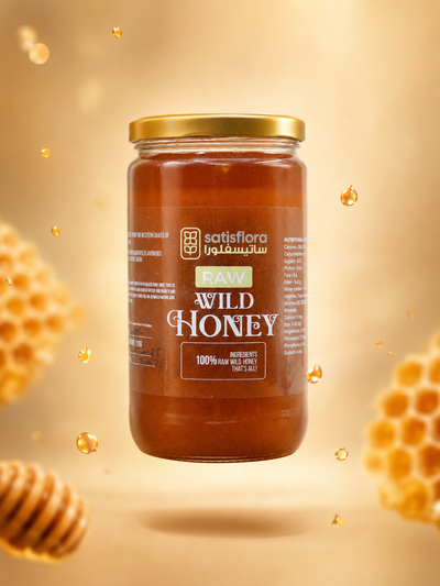 Satisflora Raw Wild Honey